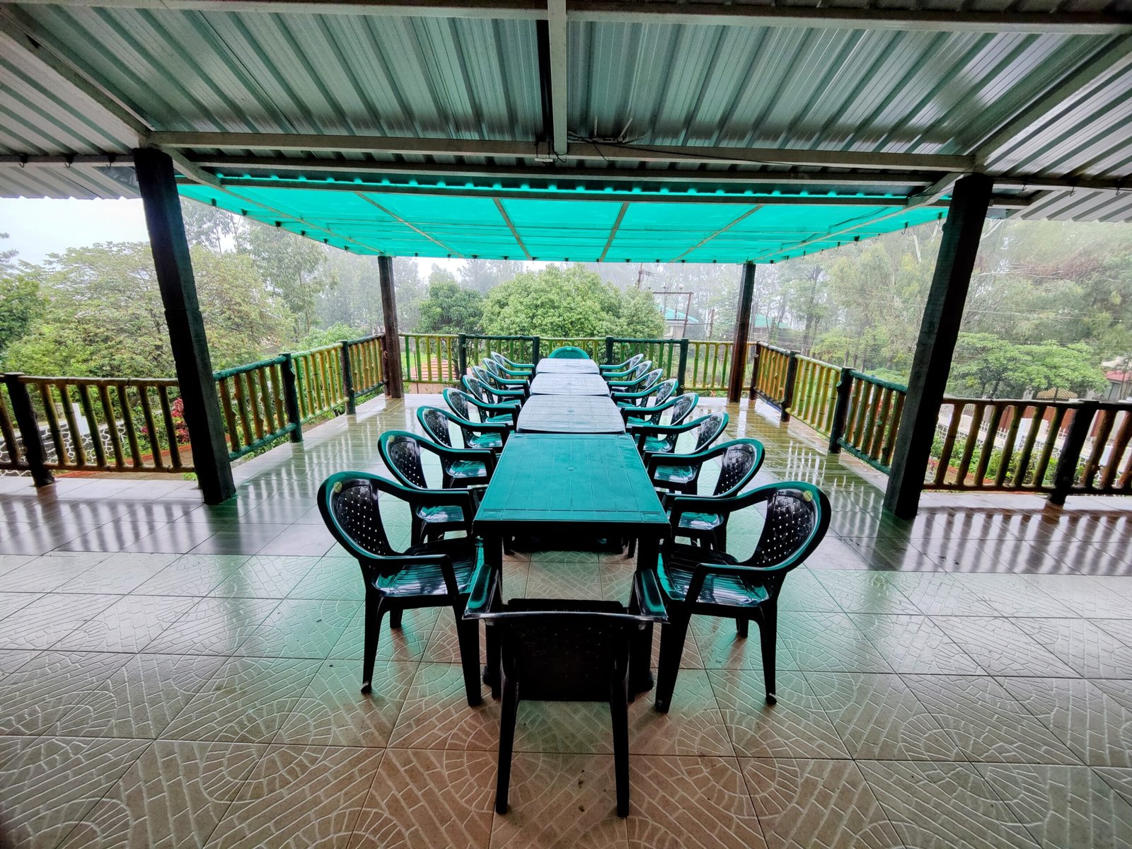 Covered Terrace